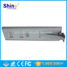 Hot sale high lumen CE ROHS wind solar hybrid all in one solar street light